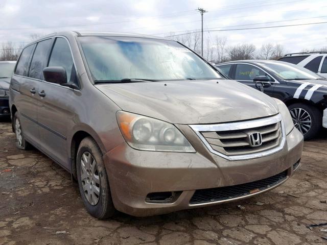 5FNRL38249B018540 - 2009 HONDA ODYSSEY LX BROWN photo 1