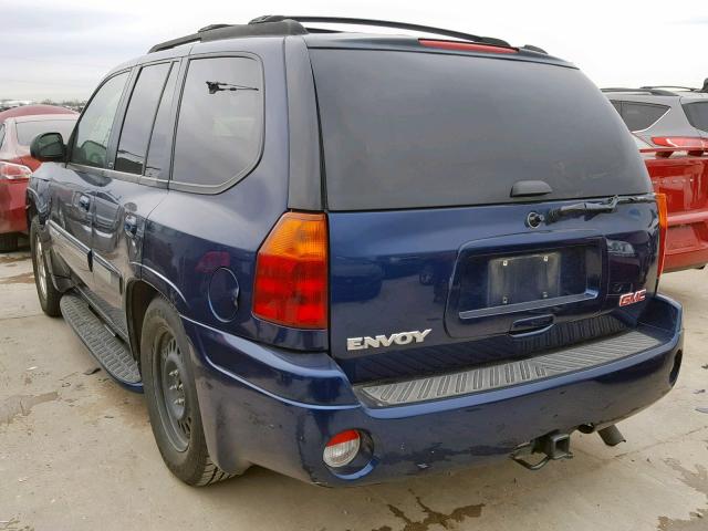 1GKDS13S332269752 - 2003 GMC ENVOY BLUE photo 3