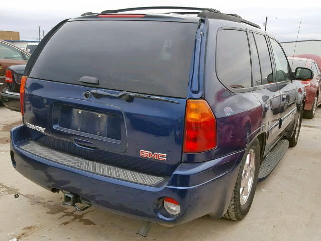 1GKDS13S332269752 - 2003 GMC ENVOY BLUE photo 4