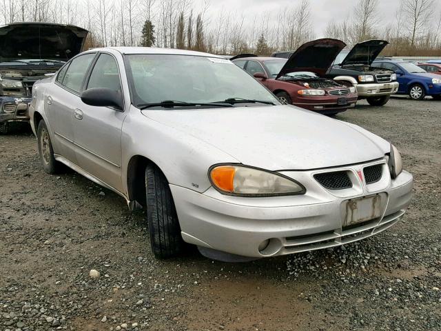 1G2NF52E24C144491 - 2004 PONTIAC GRAND AM S SILVER photo 1