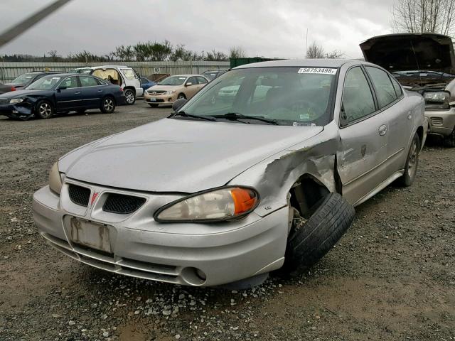 1G2NF52E24C144491 - 2004 PONTIAC GRAND AM S SILVER photo 2