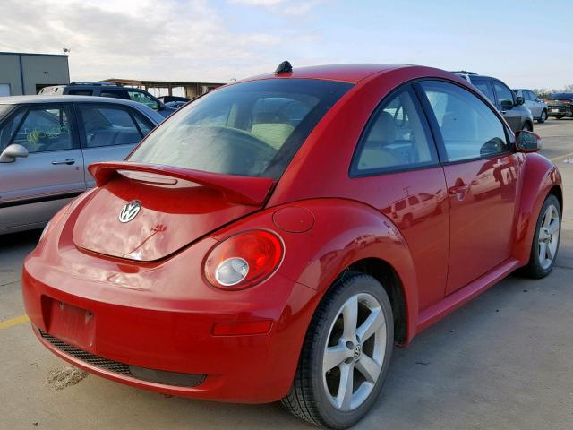 3VWSR31C76M415604 - 2006 VOLKSWAGEN NEW BEETLE RED photo 4