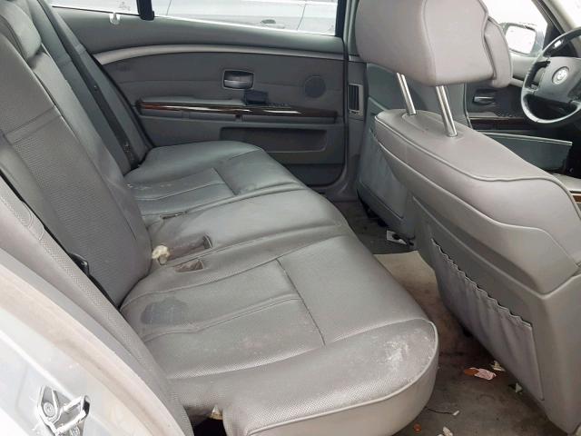 WBAGN63524DS55058 - 2004 BMW 745 LI GRAY photo 6