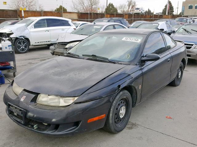 1G8ZH1278XZ156562 - 1999 SATURN SC2 BLACK photo 2