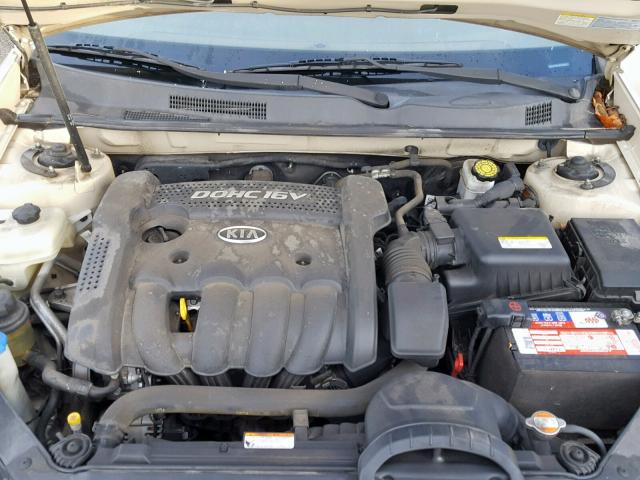 KNAGE123875110995 - 2007 KIA OPTIMA GOLD photo 7