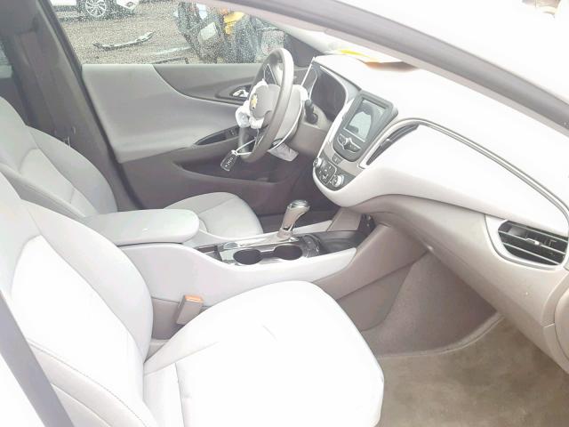 1G1ZB5STXJF282936 - 2018 CHEVROLET MALIBU LS WHITE photo 5