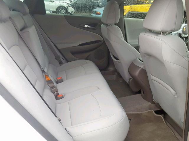 1G1ZB5STXJF282936 - 2018 CHEVROLET MALIBU LS WHITE photo 6