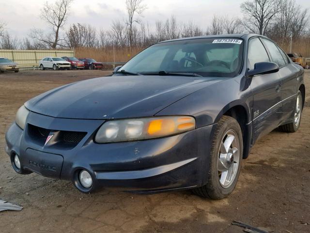 1G2HY54K714288313 - 2001 PONTIAC BONNEVILLE GRAY photo 2