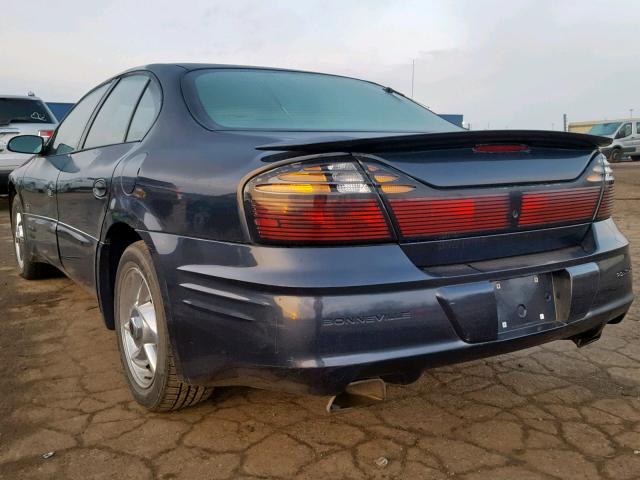 1G2HY54K714288313 - 2001 PONTIAC BONNEVILLE GRAY photo 3