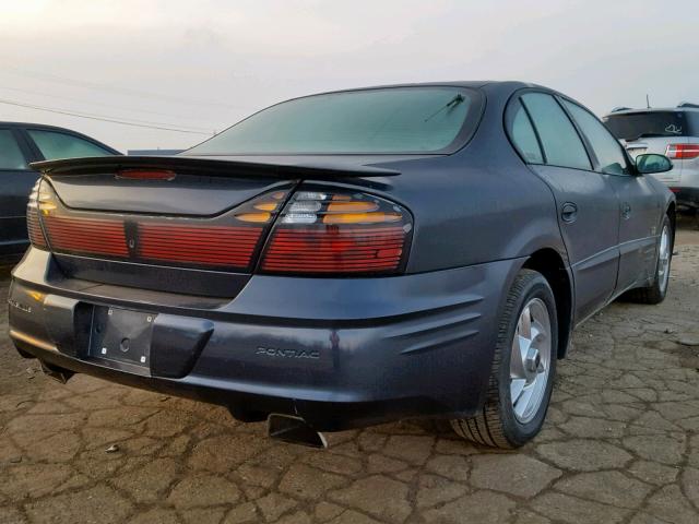 1G2HY54K714288313 - 2001 PONTIAC BONNEVILLE GRAY photo 4