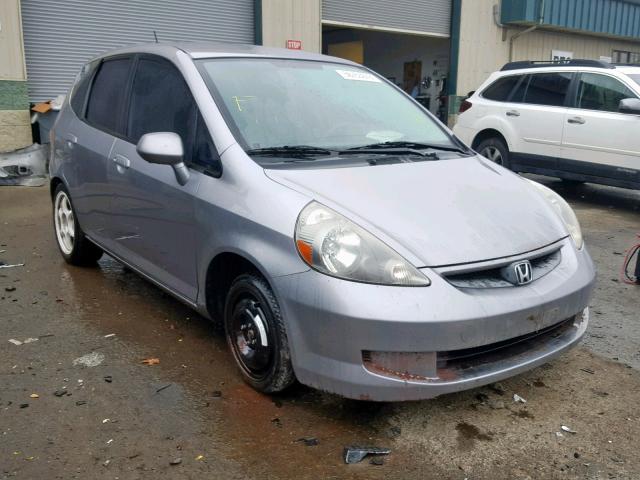 JHMGD374X7S035400 - 2007 HONDA FIT GRAY photo 1