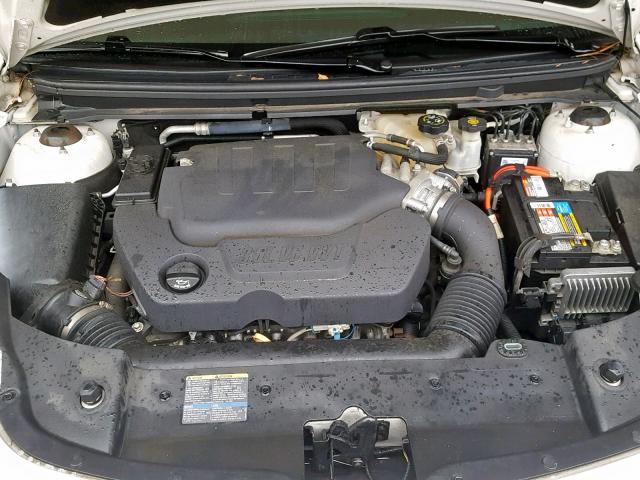 1G1ZE5E76A4152671 - 2010 CHEVROLET MALIBU LTZ თეთრი ფოტო 7