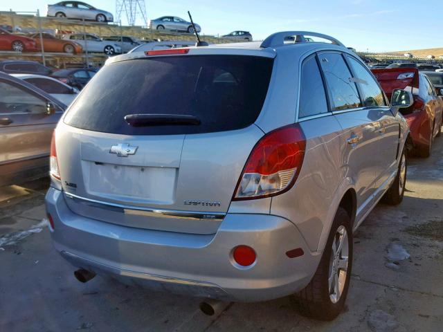 3GNFL4E54CS616950 - 2012 CHEVROLET CAPTIVA SP SILVER photo 4