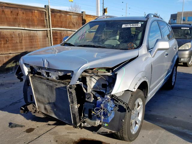 3GNFL4E54CS616950 - 2012 CHEVROLET CAPTIVA SP SILVER photo 9