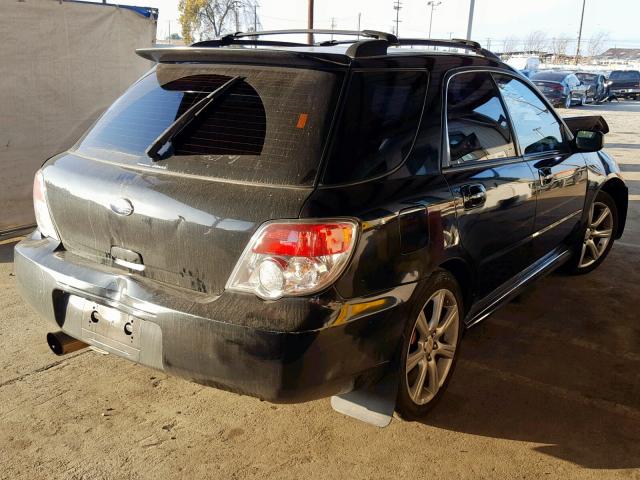 JF1GG74677G808337 - 2007 SUBARU IMPREZA WR BLACK photo 4