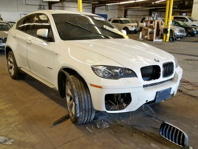 5UXFG2C57BLX08335 - 2011 BMW X6 XDRIVE3 WHITE photo 1