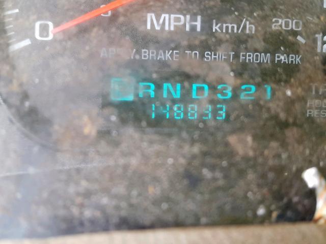 2G1WF52E849320685 - 2004 CHEVROLET IMPALA GOLD photo 8