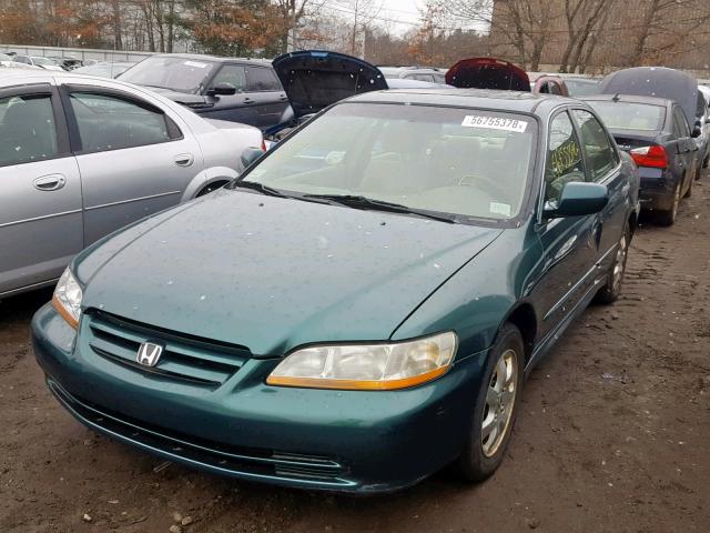 JHMCG66842C005453 - 2002 HONDA ACCORD EX GREEN photo 2