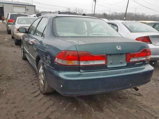 JHMCG66842C005453 - 2002 HONDA ACCORD EX GREEN photo 3