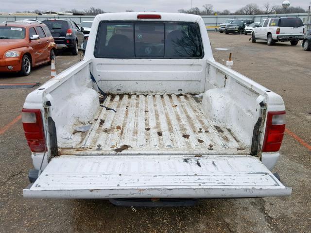 1FTYR10D33PA10518 - 2003 FORD RANGER WHITE photo 6