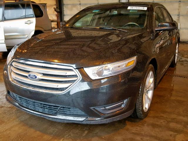 1FAHP2H88DG108535 - 2013 FORD TAURUS SEL BLACK photo 2