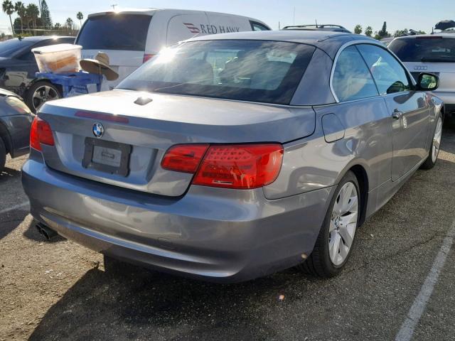 WBADW7C53CE729274 - 2012 BMW 328 I SULE SILVER photo 4