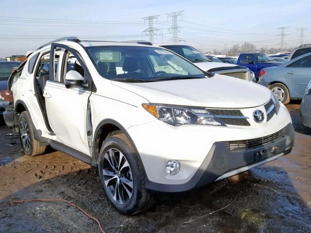 JTMDFREV3FD127917 - 2015 TOYOTA RAV4 LIMIT WHITE photo 1