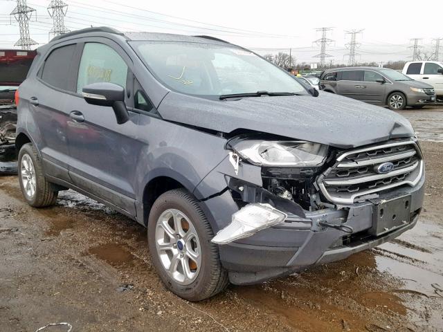 MAJ6P1UL7JC174007 - 2018 FORD ECOSPORT S BLUE photo 1