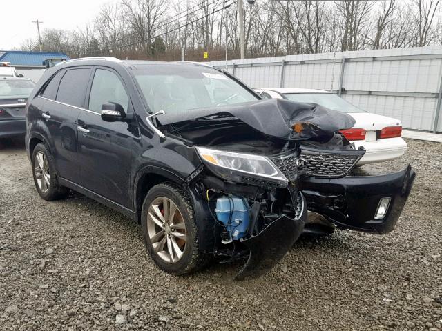 5XYKW4A71EG474194 - 2014 KIA SORENTO SX BLACK photo 1