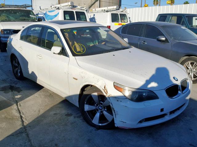 WBANA73534B811947 - 2004 BMW 530 I WHITE photo 1