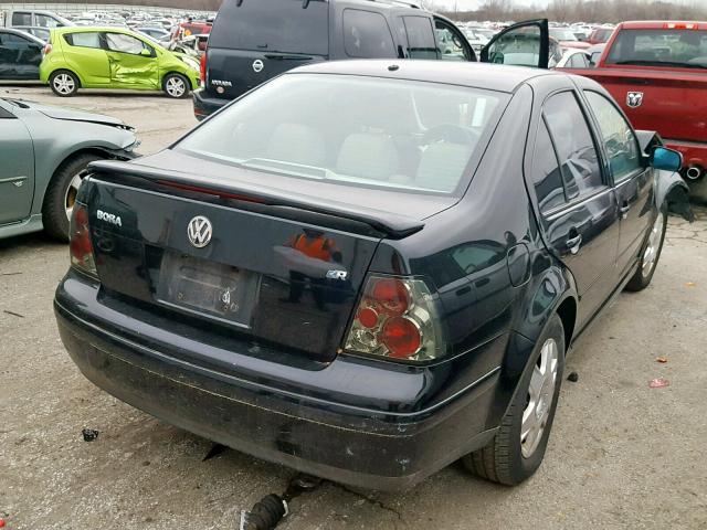 3VWSA29M7YM128135 - 2000 VOLKSWAGEN JETTA GLS BLACK photo 4