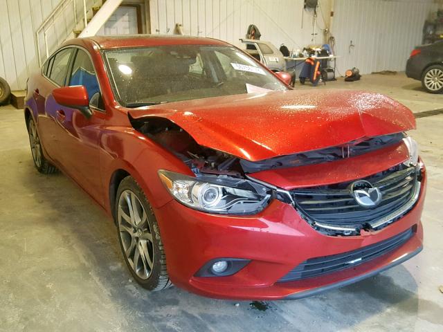 JM1GJ1W55F1190384 - 2015 MAZDA 6 GRAND TO RED photo 1