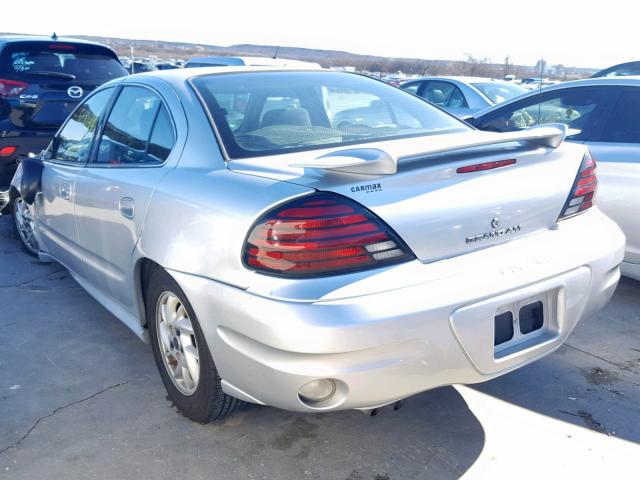 1G2NF52E24M680075 - 2004 PONTIAC GRAND AM S SILVER photo 3