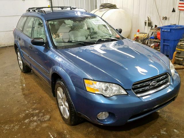 4S4BP61C277336651 - 2007 SUBARU LEGACY OUT BLUE photo 1