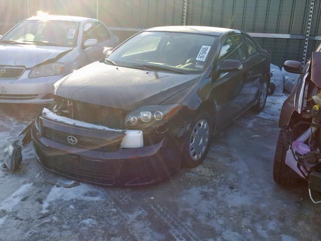 JTKDE167680269332 - 2008 TOYOTA SCION TC მუქწითელი ფოტო 2