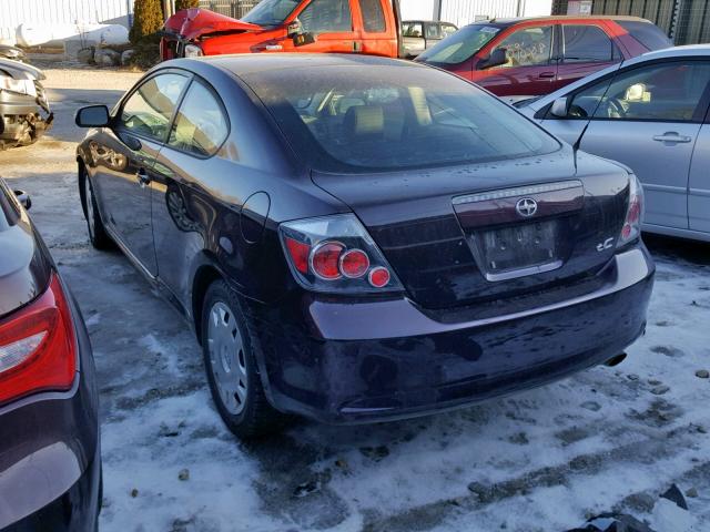 JTKDE167680269332 - 2008 TOYOTA SCION TC მუქწითელი ფოტო 3