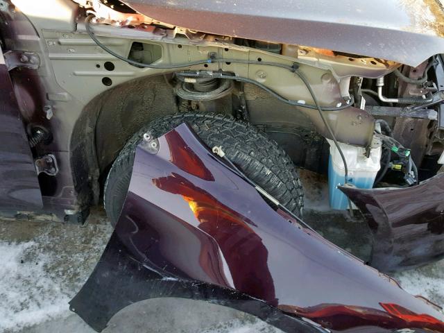 JTKDE167680269332 - 2008 TOYOTA SCION TC მუქწითელი ფოტო 9