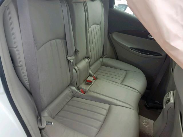 JNKAJ09F98M356460 - 2008 INFINITI EX35 BASE WHITE photo 6