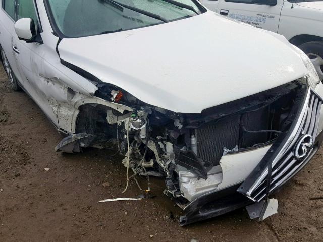 JNKAJ09F98M356460 - 2008 INFINITI EX35 BASE WHITE photo 9