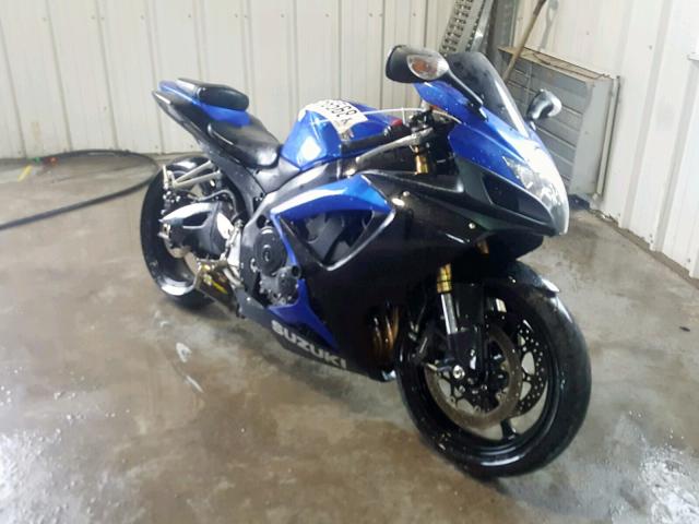 JS1GN7DAX72116827 - 2007 SUZUKI GSX-R600 BLACK photo 1