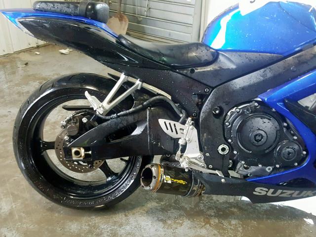 JS1GN7DAX72116827 - 2007 SUZUKI GSX-R600 BLACK photo 7