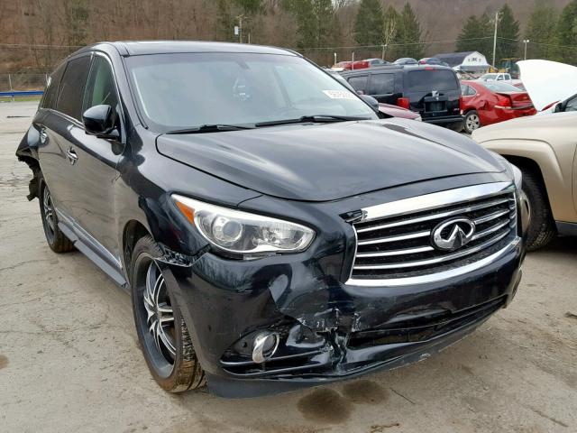 5N1AL0MM7DC340321 - 2013 INFINITI JX35 BASE BLACK photo 1