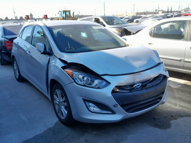 KMHD35LHXEU192014 - 2014 HYUNDAI ELANTRA GT SILVER photo 1