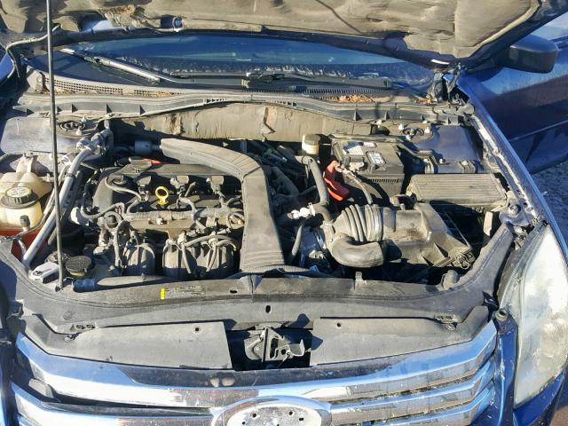 3FAHP06Z47R102101 - 2007 FORD FUSION S BLUE photo 7