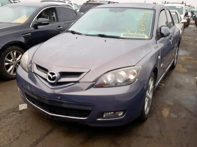 JM1BK344271651815 - 2007 MAZDA 3 HATCHBAC BLUE photo 2