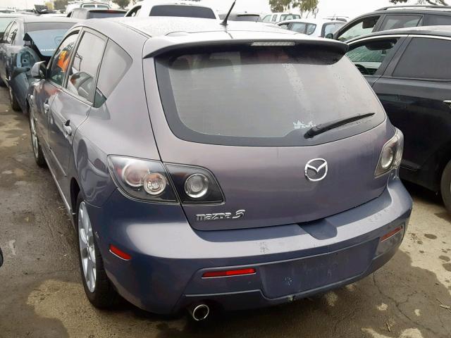 JM1BK344271651815 - 2007 MAZDA 3 HATCHBAC BLUE photo 3