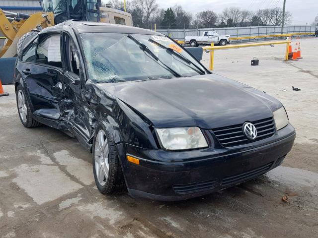 3VWSE69M23M145526 - 2003 VOLKSWAGEN JETTA GLS BLACK photo 1