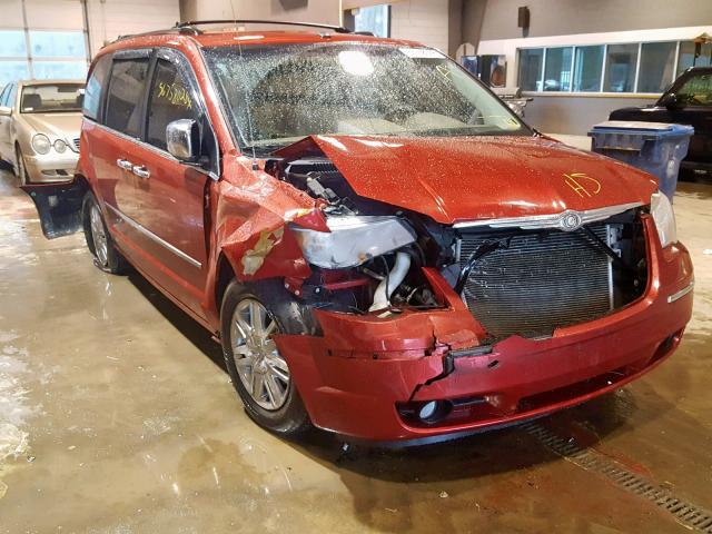 2A8HR64X48R690106 - 2008 CHRYSLER TOWN & COU RED photo 1