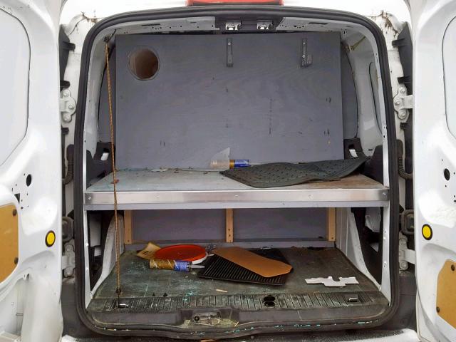 NM0LS6E7XF1197601 - 2015 FORD TRANSIT CO WHITE photo 9