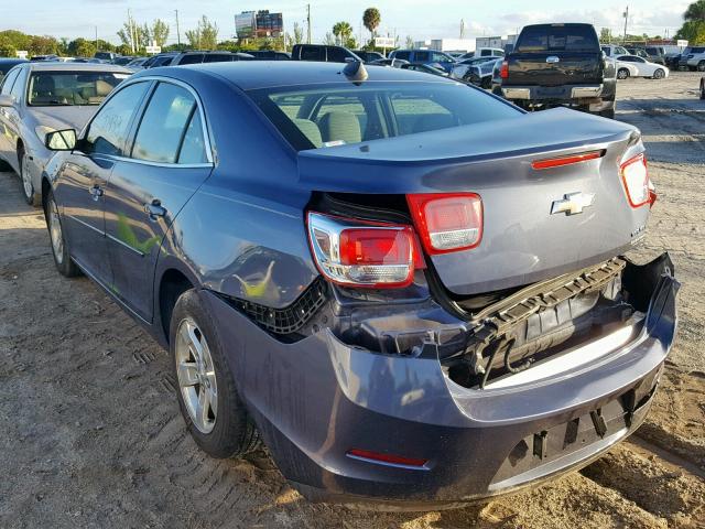 1G11B5SA0DF337779 - 2013 CHEVROLET MALIBU LS GRAY photo 3